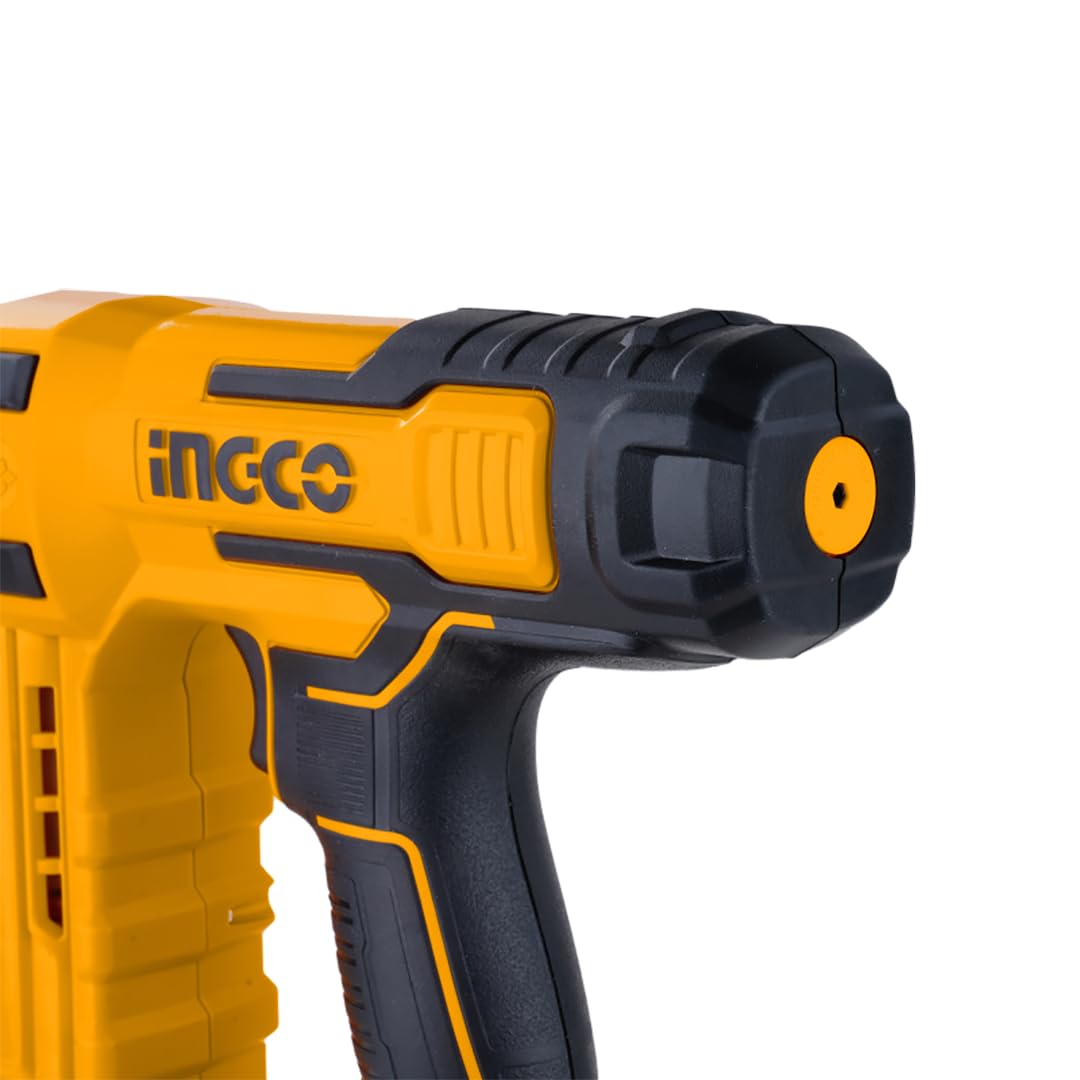 Ingco Cstli3805 Chiodatrice a Batteria per Calcestruzzo Cemento Legno Metallo St 18 mm in valigetta Solo Corpo