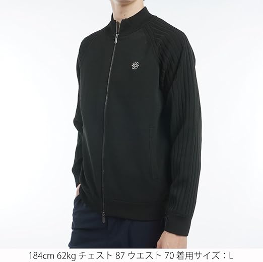 Amazon | [セントアンドリュース] メンズ 防風 フルジップニット