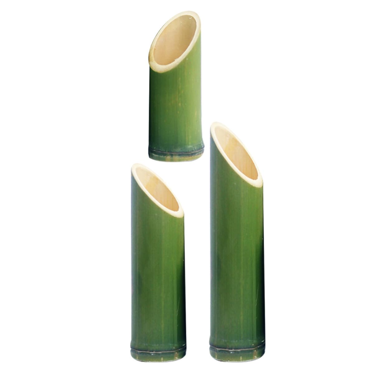 Vases en bambou décoratifs pour habiller votre bureau et tables de mariage