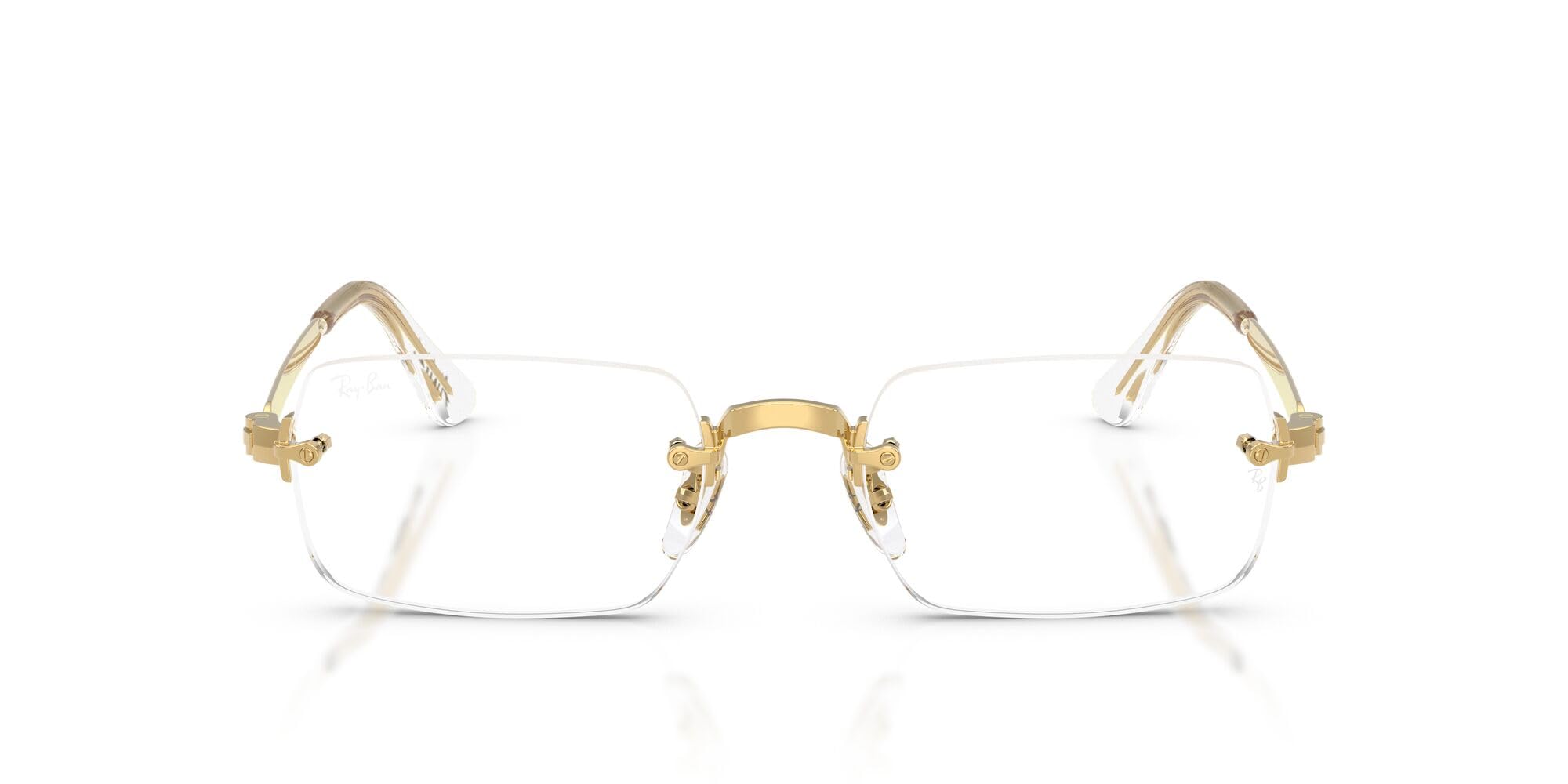 Ray-Ban Unisex A $ap Rocky Rx3928v Wired Metal Collection Prostokątne ramki na okulary na receptę