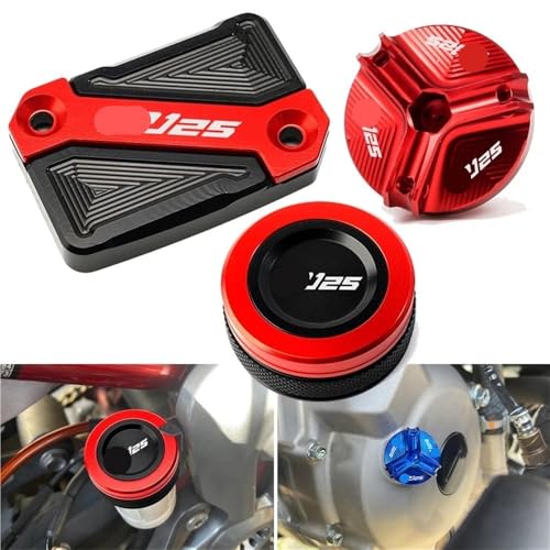 Couvercle de cylindre moto YZF R125 bouchon de frein au design usiné durable