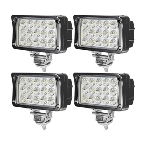 WELLIT Fari da lavoro a LED, 4x45W, fari LED 12V