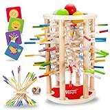 🟠 MEHR ALS NUR SPIELEN: Es geht nicht nur ums Gewinnen; es geht darum, soziale Kompetenzen zu entwickeln. Perfekt für Familienzeit, Spieltermine oder die Schule, es lehrt das Teilen, Geduld und Teamarbeit.