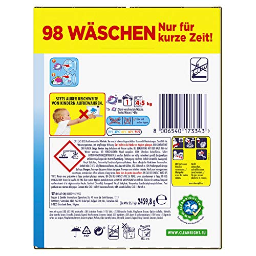 Lenor Detersivo Pods All-in-1, 98 lavaggi (2 x 49)...