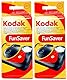 KODAK FunSaver Einwegkamera mit Blitz 800 ISO 35mm Farbfilm Automatik Blitz