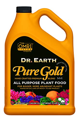Dr. Earth Liquid Pure Gold All Purpose Fertilizer 1 Gallon