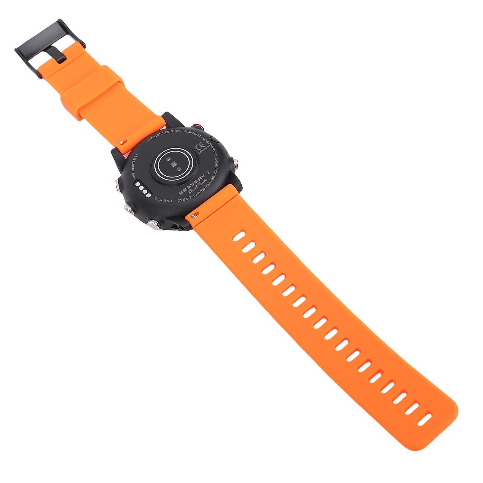 VGEBY Batería de Duración Extendida de 320 Mah, Visualización de Datos de Buceo Precisa, Reloj Inteligente Deportivo de Comodidad y Durabilidad, con Función de Notificación, para Nadar, Bucear