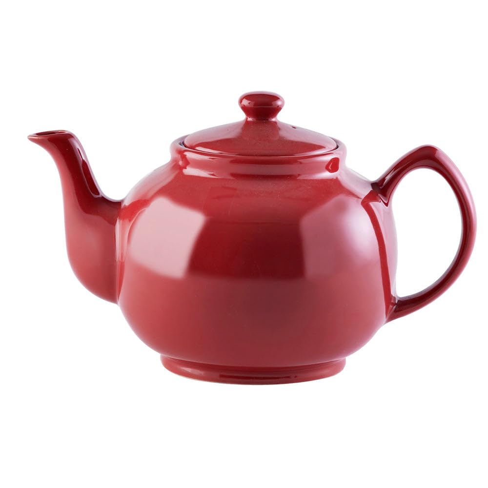 Price & Kensington Brights Large 10-Cup Teapot, Red