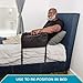 Able Life Bedside Safety Handle, Padded Stand Assist Railing for Seniors, Height Adjustable Bed Rail with Pouch for Elderly Adults, Fits King, Queen, Full and Twin Beds, ASTM Safety Approved Bedrail
