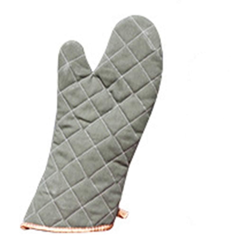Gants de protection longue durée vert foncé isolés et épaissis pour micro-ondes