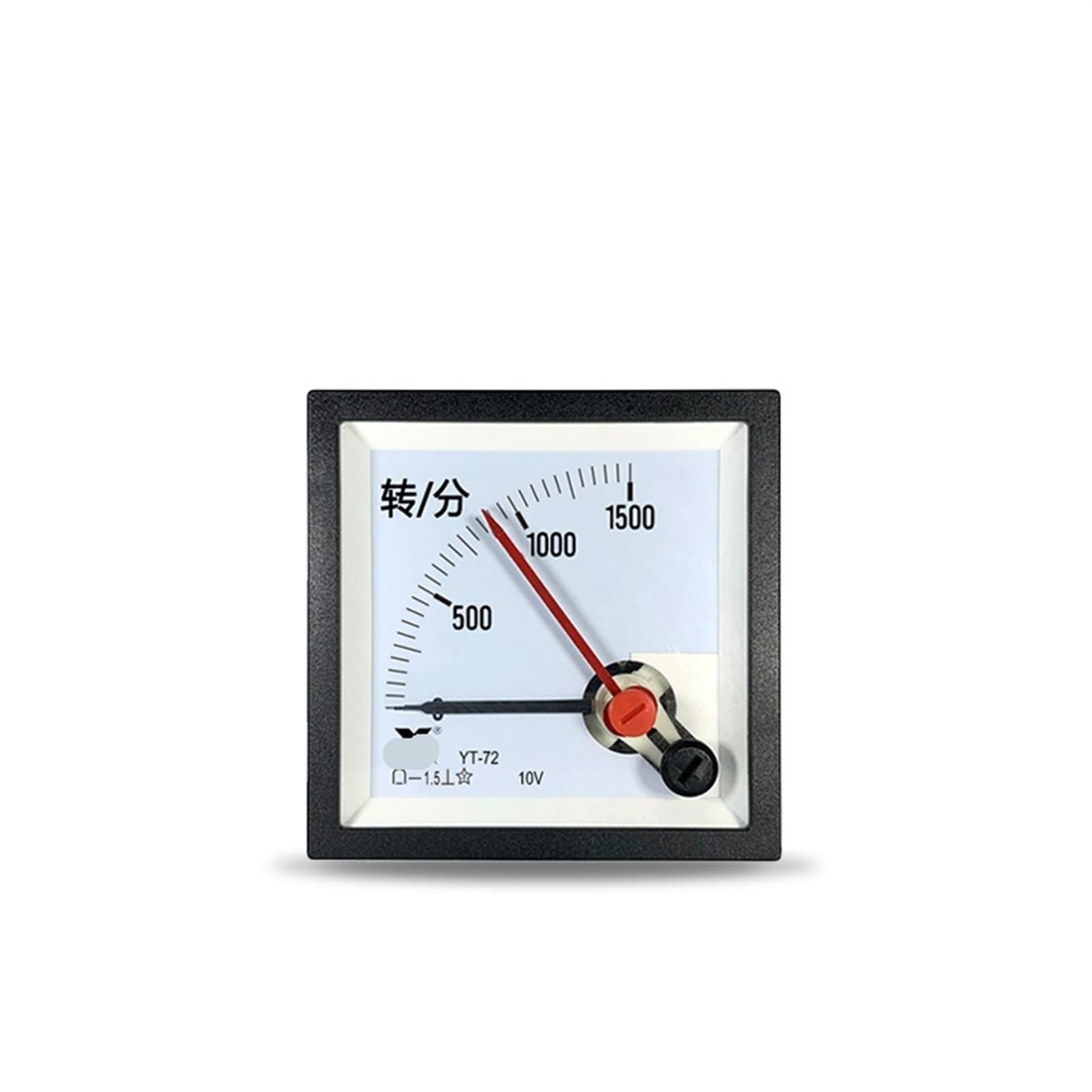 Misuratore di frequenza a doppio pin CP72 Misuratore 50 Hz Contagiri 60 Hz 1500 giri/min Exeiict6be72 1 pz(DC 1000R 10V)