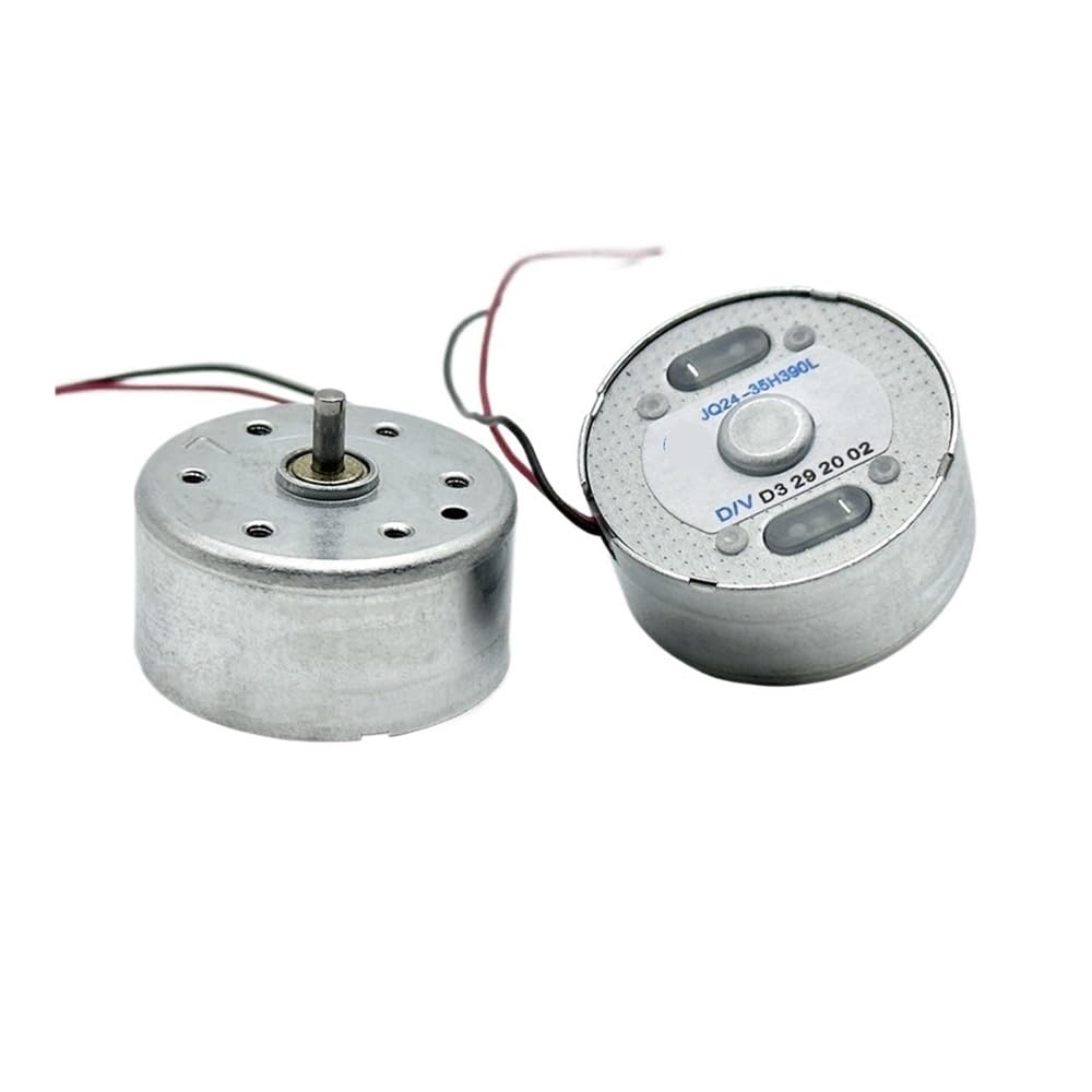 POWTAXBJGD DC 1.5V 3V 4.5V 5V 6V 7250RPM DC Electronic Starter 300 Solar Electronic Starter Low Noise RF-300-1D390 for DIY Parts