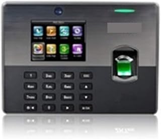 JUJETO Employee Time Clock, Fingerprint Time Attendance Machine TCP/IP Fingerprint Time Attendance Software Office Punch Clock, Fingerprint Attendance