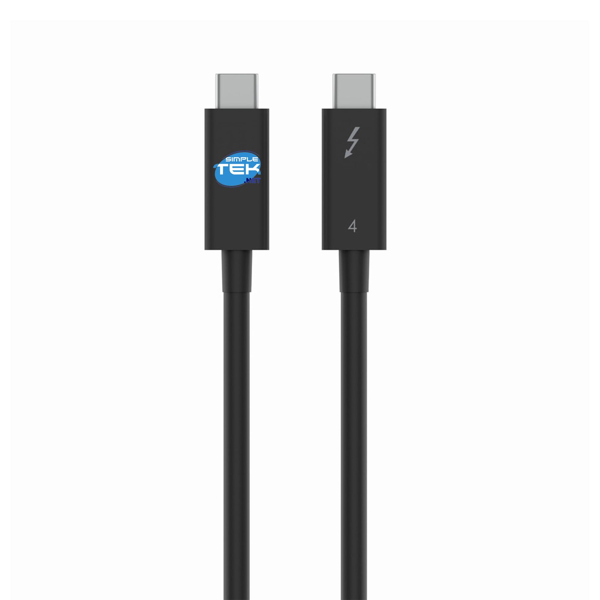 SIMPLETEK - Cavo USB-C per alimentazione e dati, Ricarica rapida fino a 230W, trasferimento dati ad alta velocità e uscita video. 70 centimetri