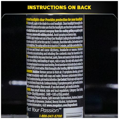 Image of Meguiars G17804 Keep Clear Headlight Coating, 4 oz.
