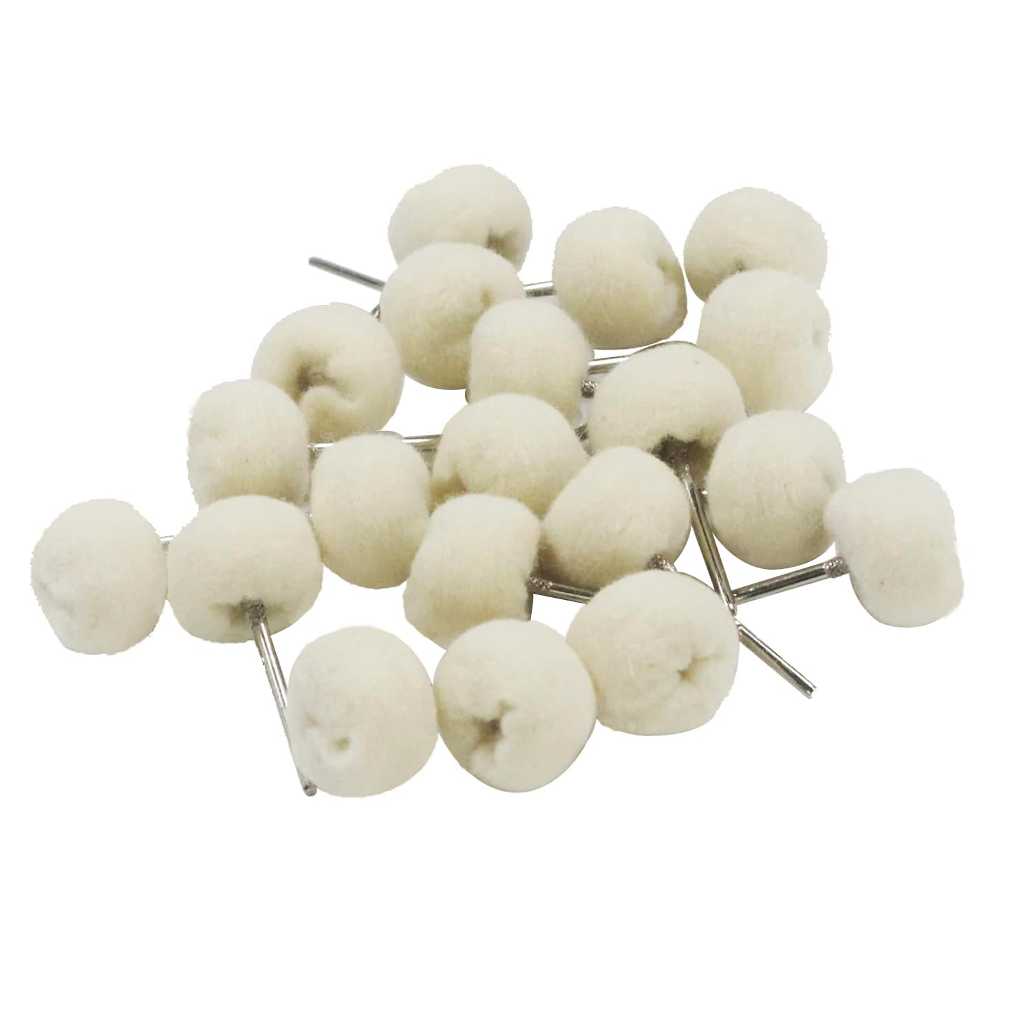 Wool Felt Polishing Wheels - 20 Pack -11