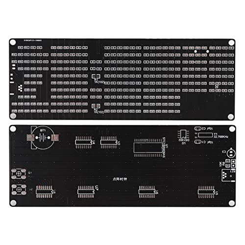Kit de reloj digital DIY para armar con sensor de temperatura portátil de 5V 2