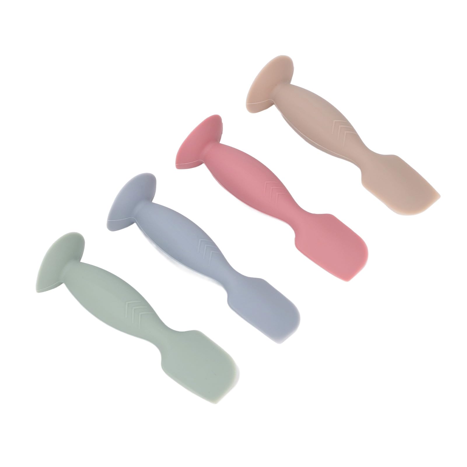 Soft Silicone Baby Diaper Cream Spatula for Babies and Toddlers Conveniently Adsorbed on Smoothly Surfaces, Length Approx. 10.5cm / 4.13in