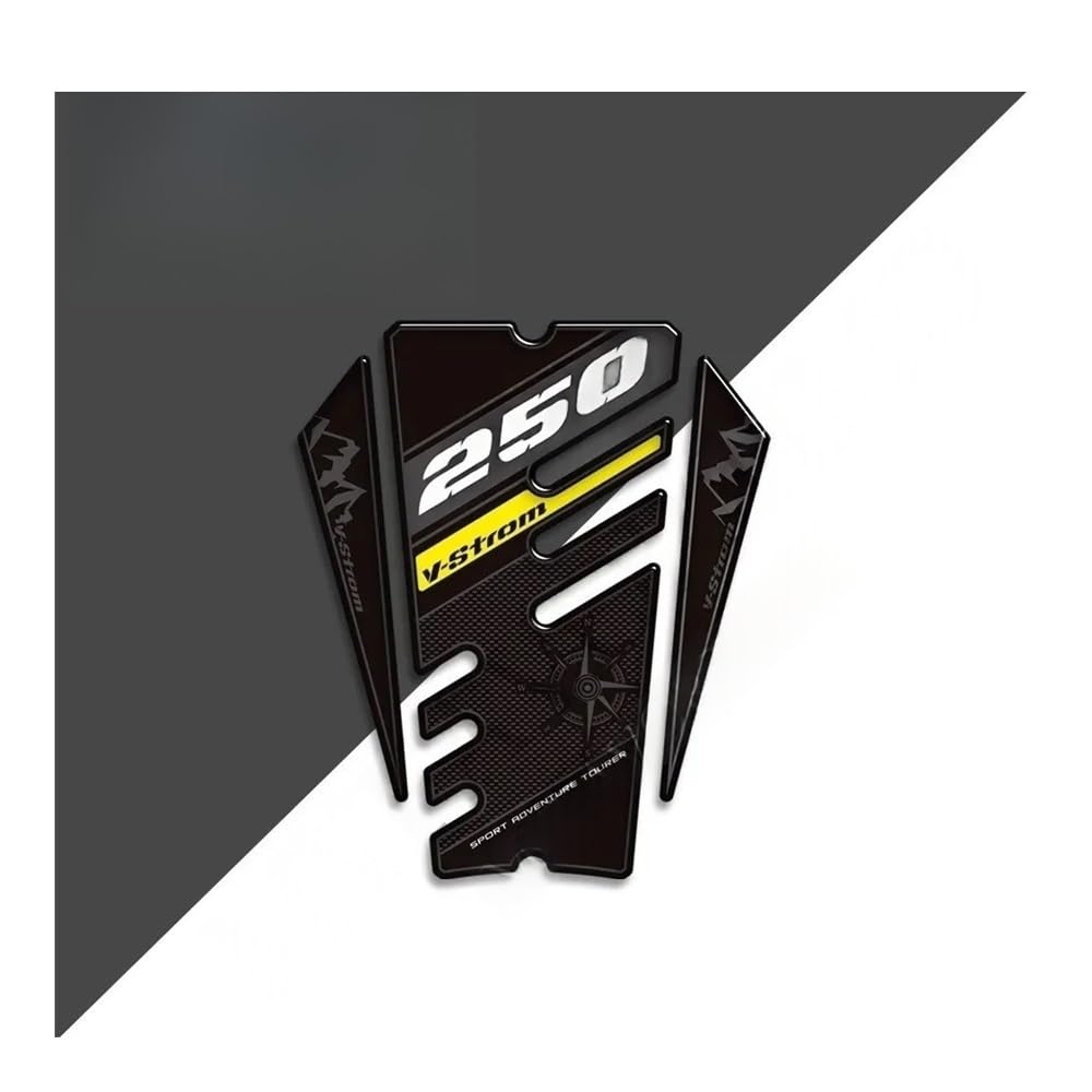 Motorrad Tankschutz Pad Für V-Strom V Strom DL 250 SX 250SX Motorrad Tankpad Seiten Benzin Kraftstoff Öl Kit Knieprotektor Aufkleber Dekor 2016-2022