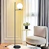 Lampadaire boule – Noir & or