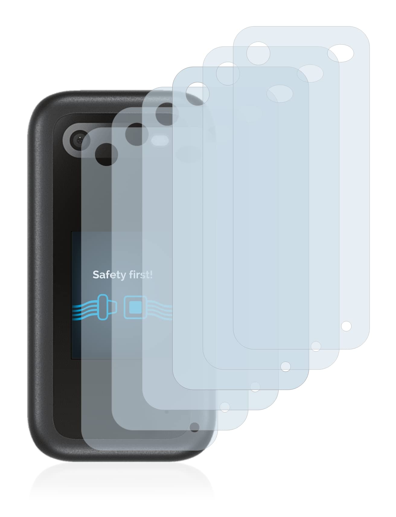 Savvies 6 Pellicole Protettive Per Nokia 2660 Flip (Fronte+Retro), Trasparenti Anti Graffio, Applicazione Facile E Senza Bolle