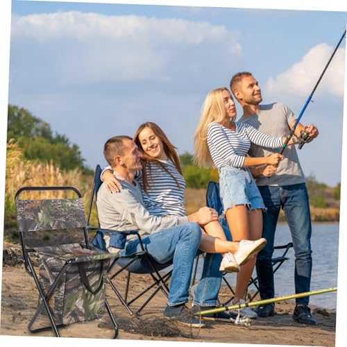 Chaise de camping pliante légère Cabilock avec dossier et sac pour randonnée - 6