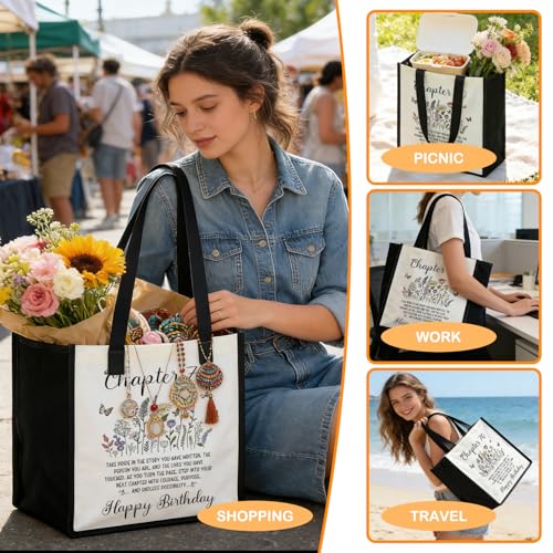 Bolsa Tote de Lona para Regalos de Cumpleaños miniatura 5
