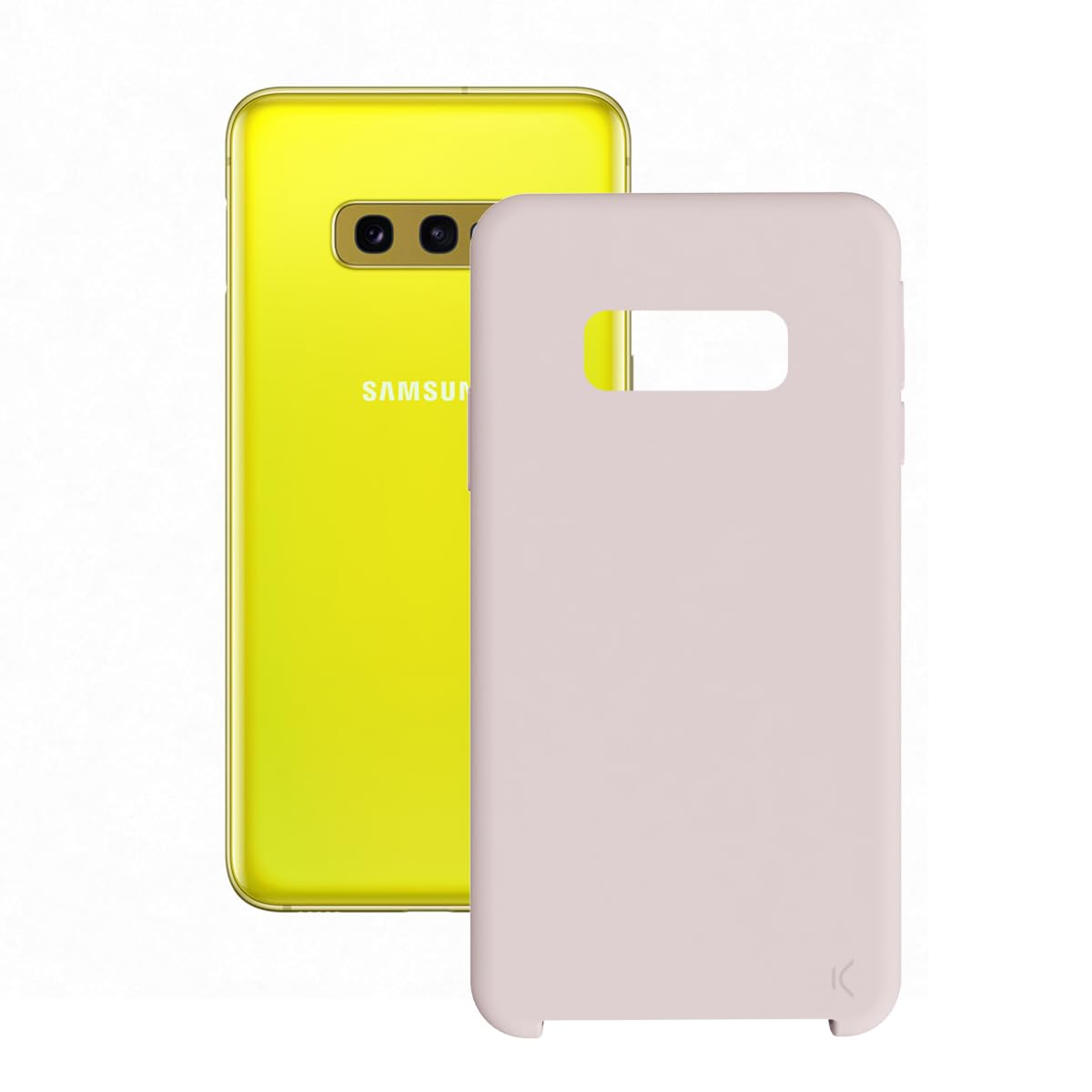 BigBuy Tech S1903301 Case for Samsung Galaxy S10e pink