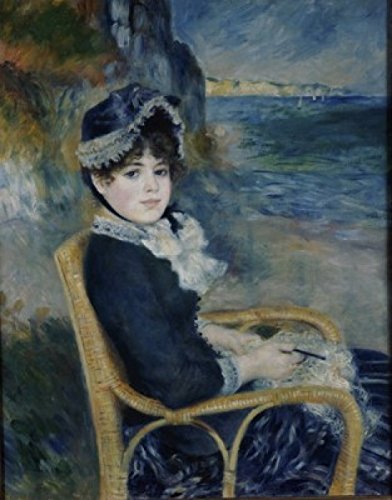 by The Seashore, 1883, Pierre-Auguste Renoir (1841-1919 /French