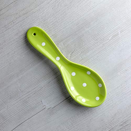 City To Cottage Spoon Rest For Stove Top, Large Ceramic Spoon Holder For Kitchen Counter, Cooking Utensil Rest For Countertop, Handcrafted Spoon Rest For Ladle, Spatula  thumb #5