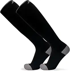 Meia de Compressão Cano Longo 15-30 mmHg melhor Para Academia,Corrida,Varizes,Viagens Melhor para homens e mulheres