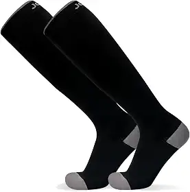 Meia de Compressão Cano Longo 15-30 mmHg melhor Para Academia,Corrida,Varizes,Viagens Melhor para homens e mulheres