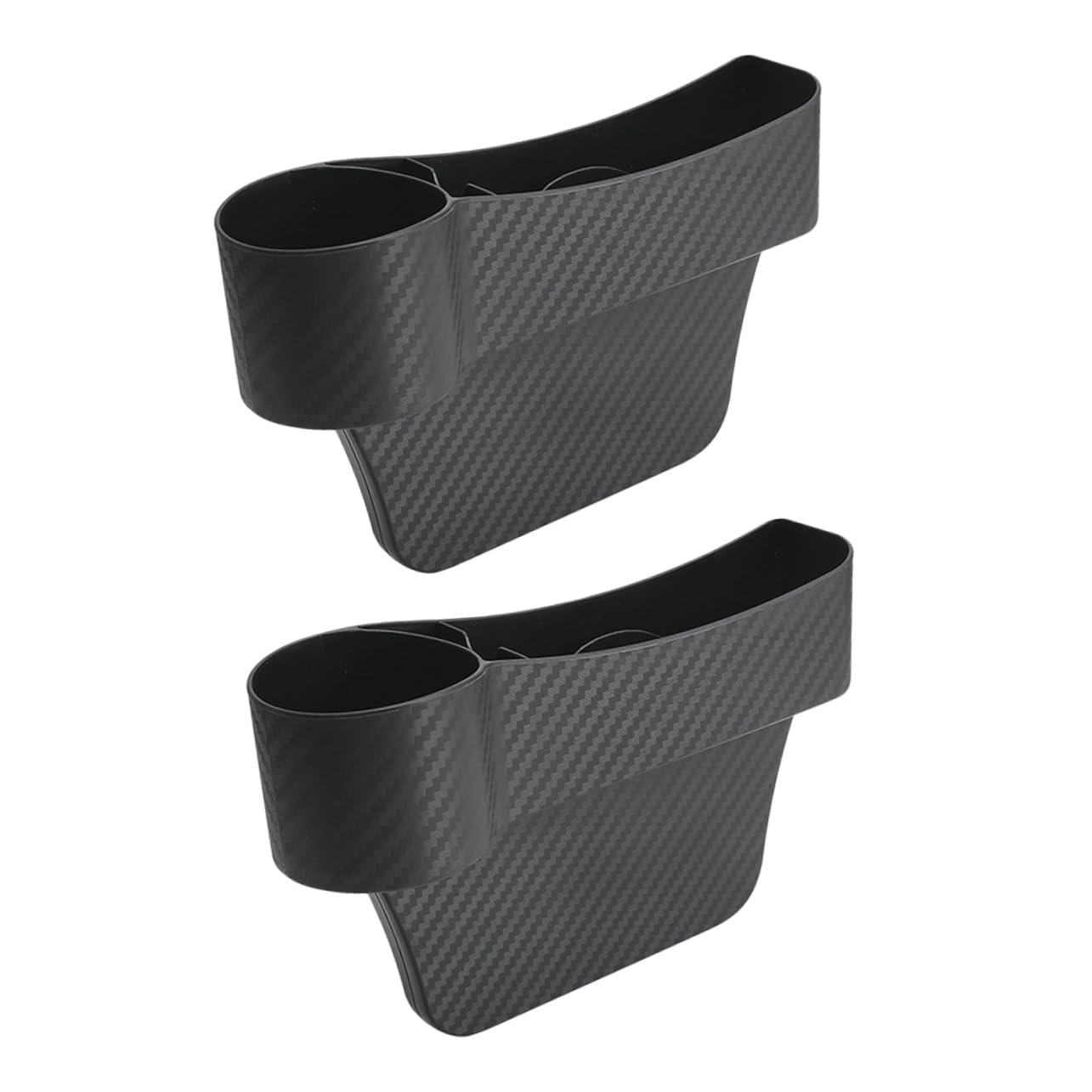 Rangement de sièges auto avec porte-bouteille pratique en similicuir