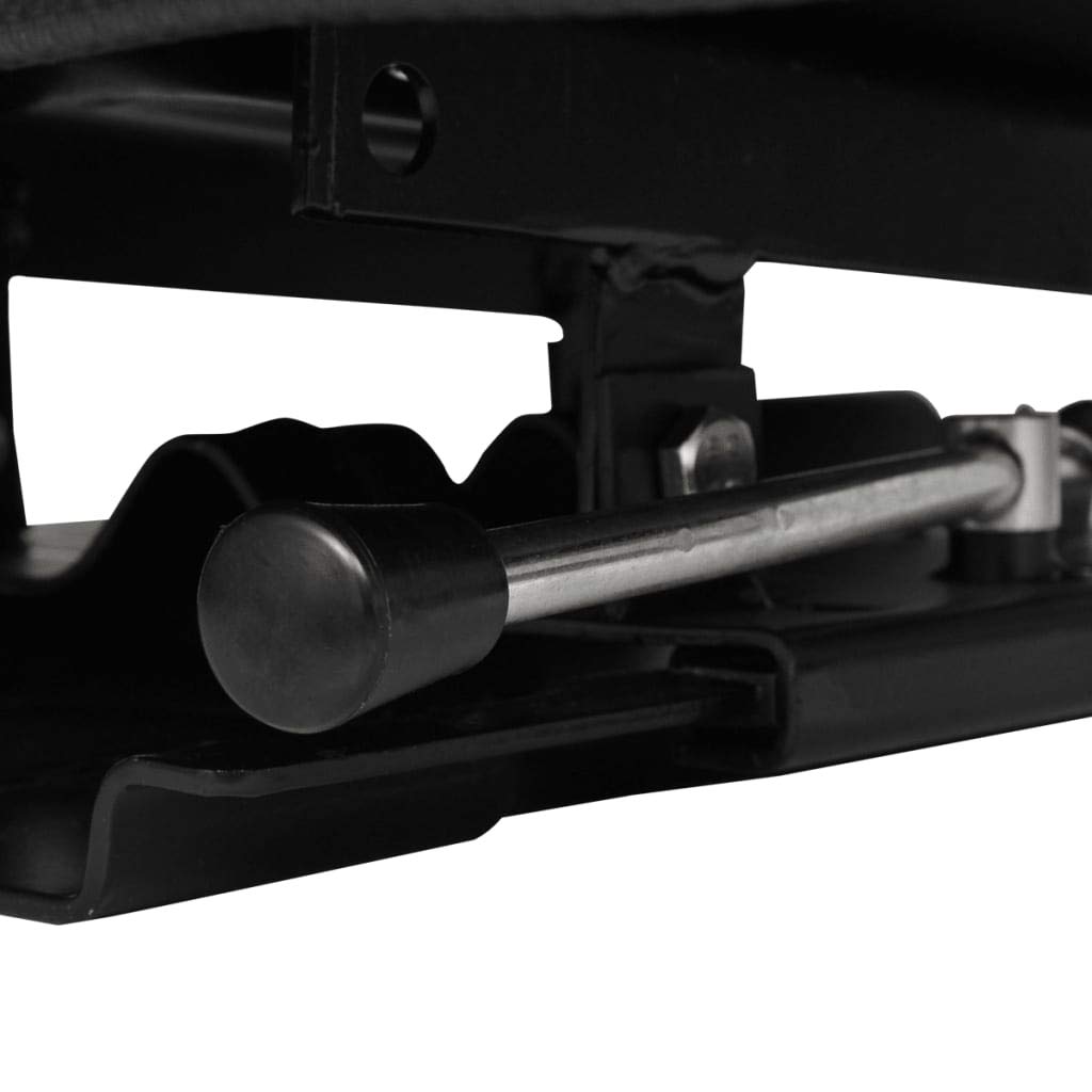 vidaXL Asiento de tractor, asiento para cortacésped con base ajustable, asiento universal para tractor, asiento de carretilla elevadora para excavadora de furgoneta, PVC de acero