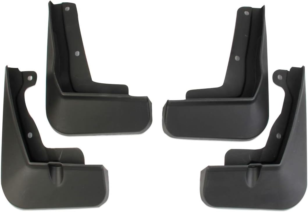 Black Car Mud Flaps Mudguard Fender Accessories for KIA EV6 2022-2025(Model 2(ONLY FIT GT-LINE))