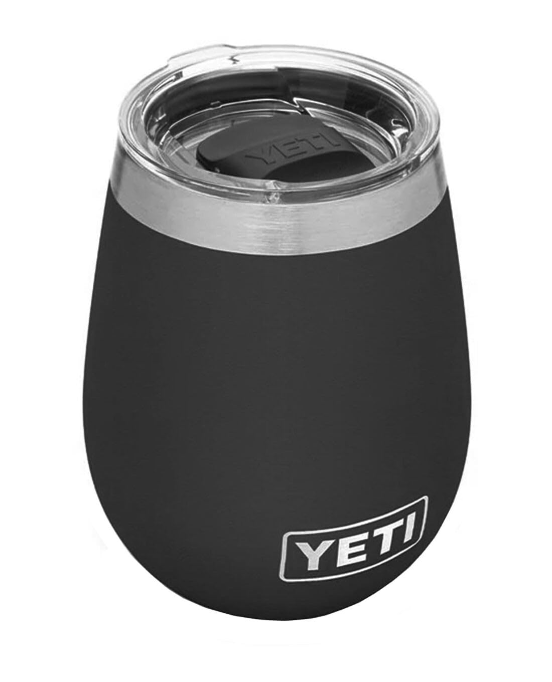 YETI Rambler Weinbecher Mit MagSlider-Deckel, Black, 10 oz (295 ml)
