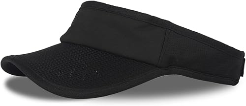 Viseras de correr para mujer para tenis y deportes, cintas ligeras y reflectantes, técnicas de secado rápido