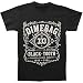 Dimebag Darrell Men's Whiskey Dimebag Darrell T-shirt Small Black