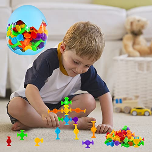 Lustiger alter Mann, 48-teiliges Badespielzeug für Kinder ab 3 Jahren, sensorisches Spielzeug für autistische Kinder