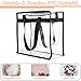 Hoiny Clear Bag for Stadium Events Approved, 12x6x12 Large Transparent Tote Bag with Zipper, Clear Bag Stadium Approved for Gym Concert Sports Festivals School