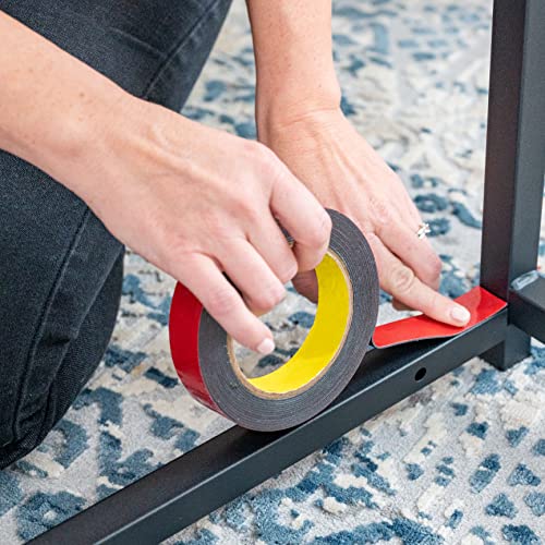 Bullshark Bond Black 3M Heavy Duty 1 Inch Double Sided Tape Mounting Tape Waterproof Foam Tape Vhb 5952, 15 Feet Length, Multipurpose For Car, Led Strip Lights, Office, Home Decor, Office Décor #TOP7