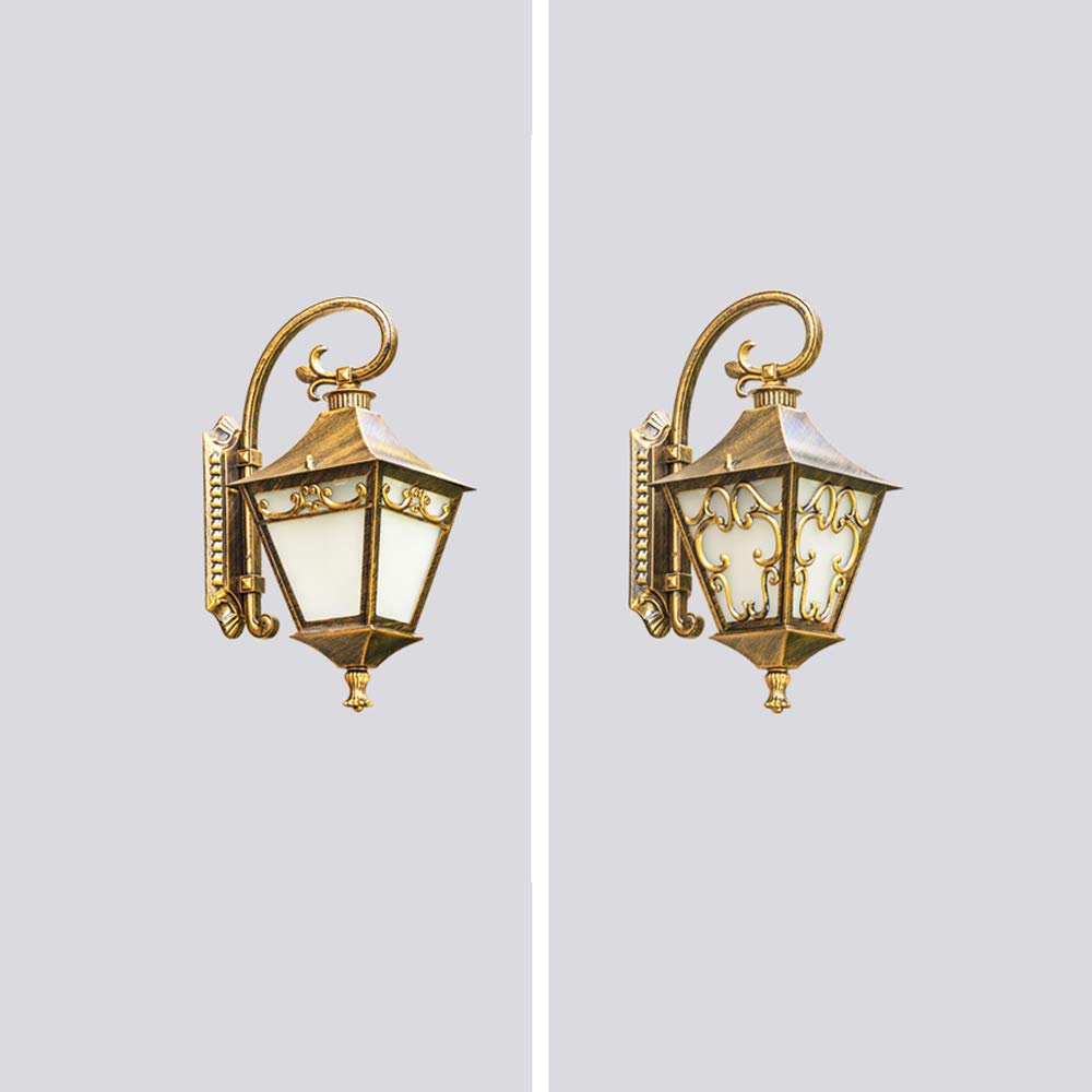 Lanterne murale jardin et balcon luminaire extérieur pour entrée de villa