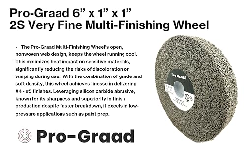 Image of Multi-Finishing Wheel 6 inch x 1 inch x 1 inch, 2S Very Fine, 11194