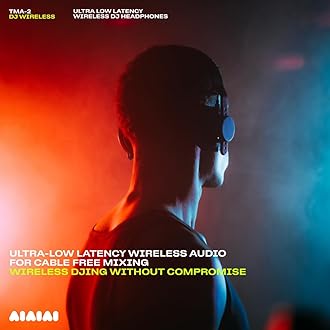 AIAIAI TMA-2 DJ Wireless - Professional Wireless DJ Headphones with Ultra-low...
