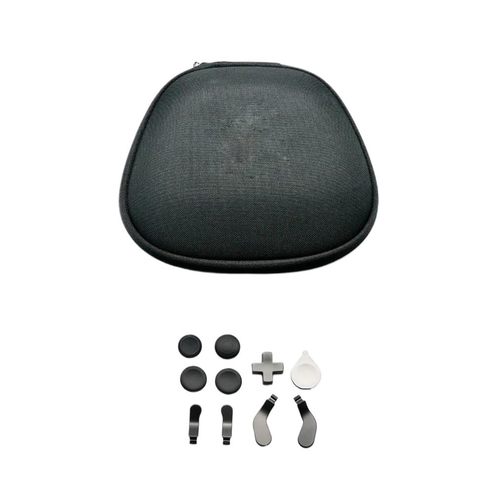 Pulsante di ricambio in metallo for Xbox One Elite 2 bianco versione for giovani pulsanti del controller custodia for joystick parte di riparazione(B)