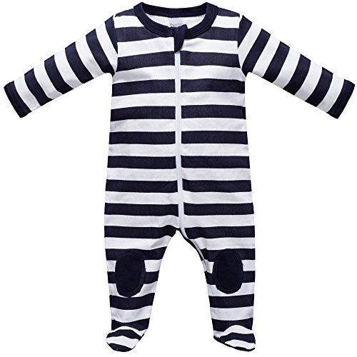 Preisvergleich Produktbild Baby Strampler Schlafanzug mit Füßen Größe 80