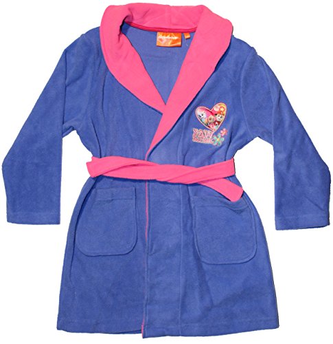 Paw Patrol Kinderbadjas - Skye. Everest & Marshall (Blauw/Roze)