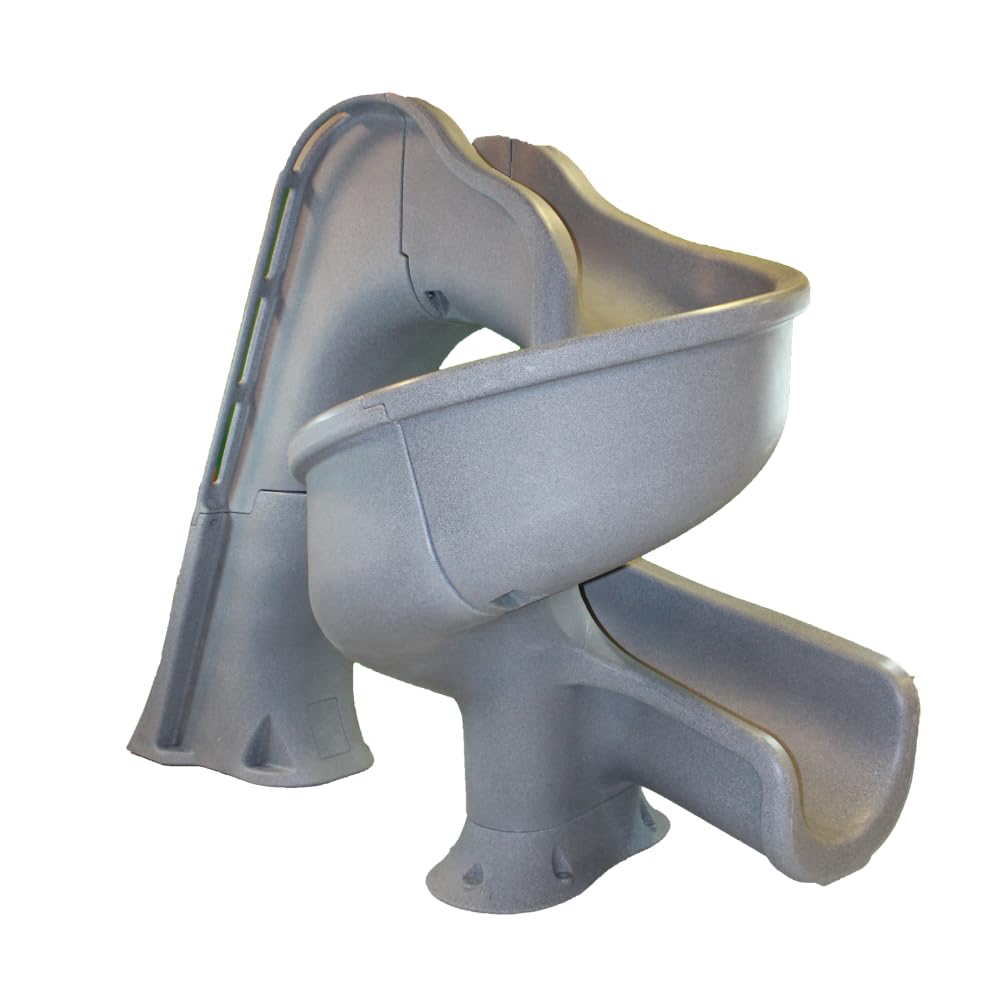 Global Pool ProductsGlobal Pool Products Tsunami Inground Swimming Pool Water Slide Deck Mounted Sand GPPSTS-Sand