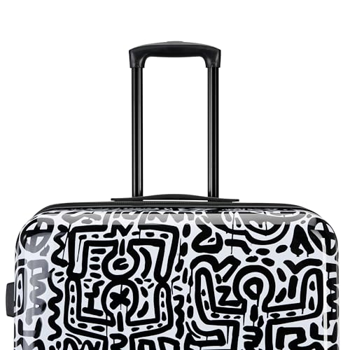 American Tourister Keith Haring Mickey Mouse Hardside Luggage with Spinner Wheels, Carry-On 19-Inch4