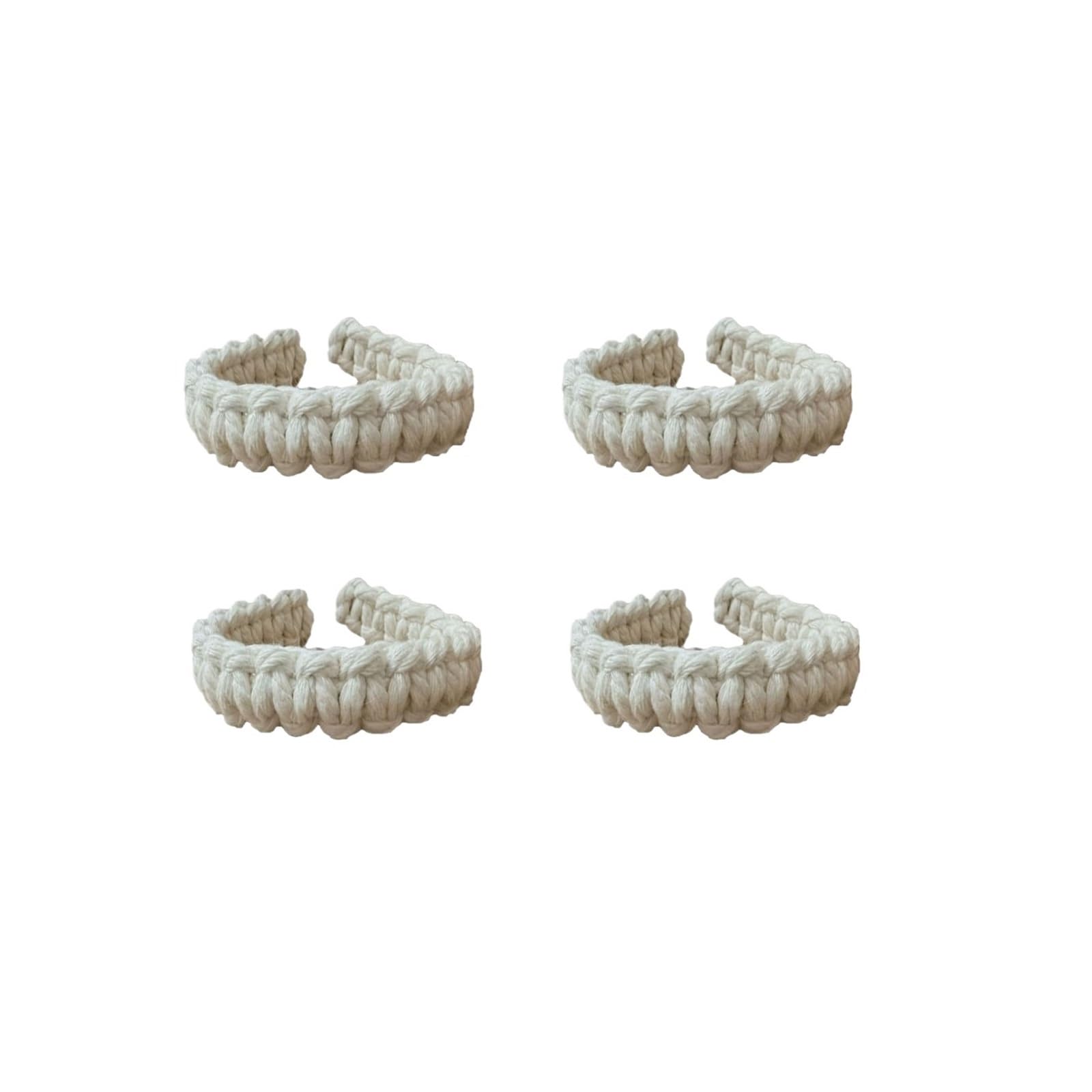 UALXPAO Jute Rope Curtain Tieback 8PCS Curtain Tiebacks